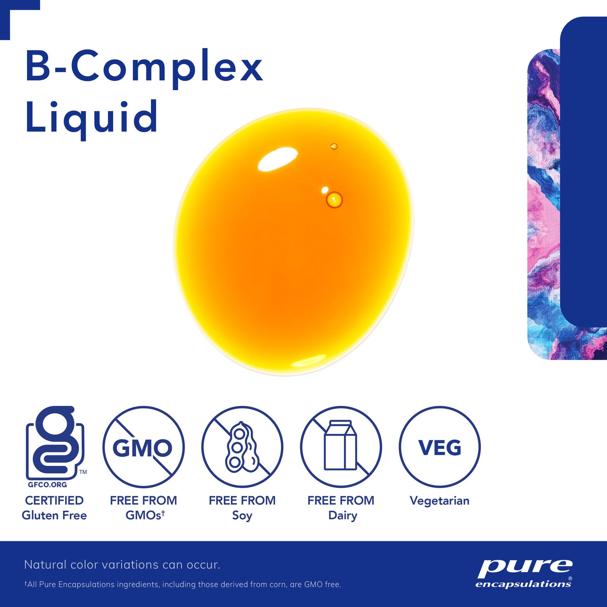 B-Complex Liquid 140 mL by Pure Encapsulations