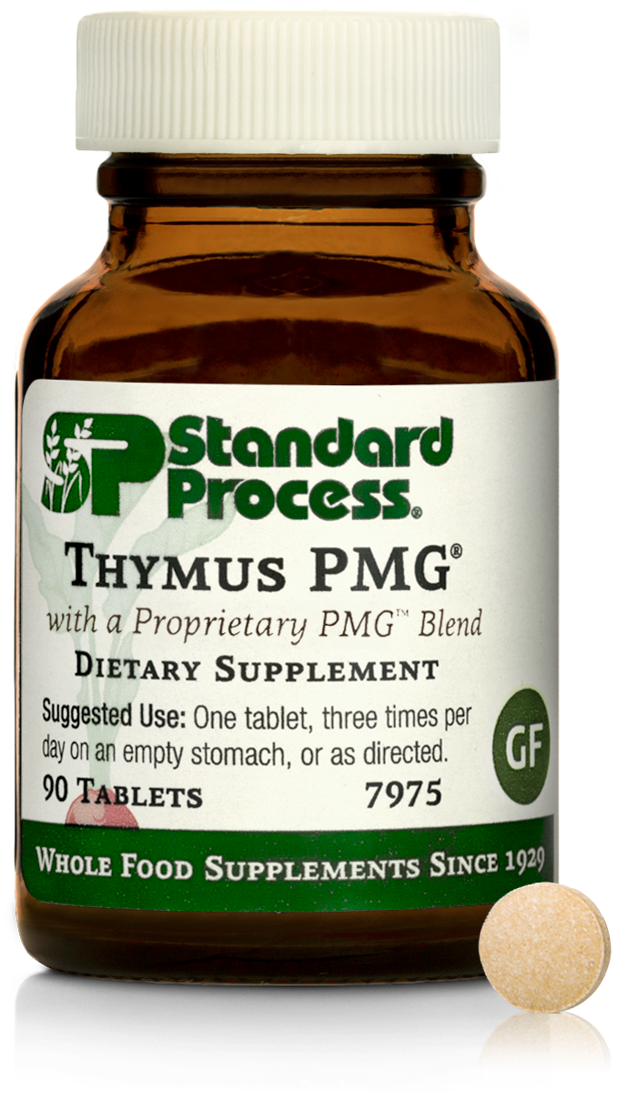 Thymus PMG, 90 Tablets – front