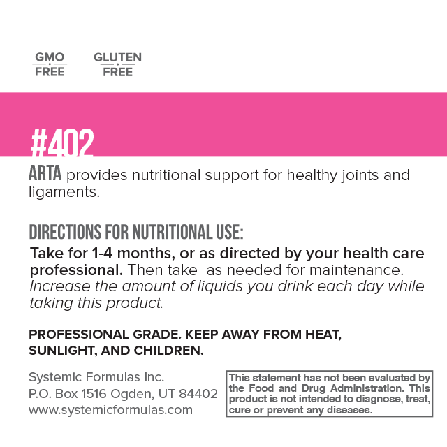 ARTA Jointez label information