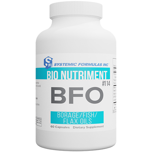 BFO Borage Flax Fish Oil by Systemic Formulas