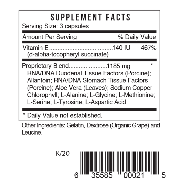 2 Builder Supplement Facts