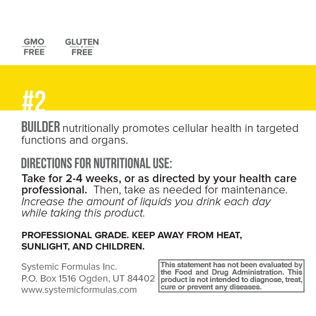 2 Builder label information