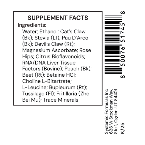 Cats-A-Tonic Supplement Facts