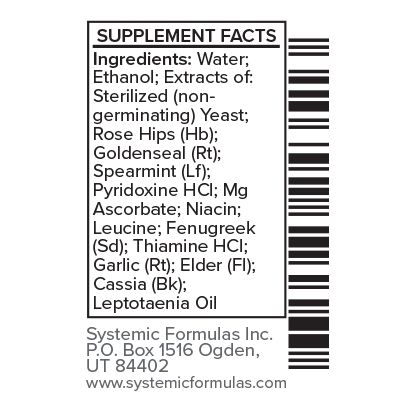 CXGOLD Immune Plus by Systemic Formulas — Supplement Facts