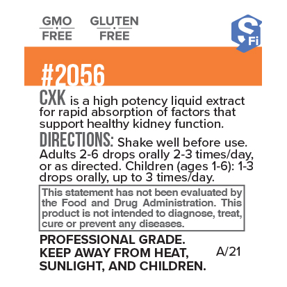 CXK-Kidneys by Systemic Formulas — label information