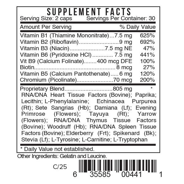 H - Heart by Systemic Formulas — Supplement Facts