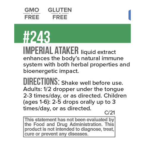 IA - Imperial Ataker by Systemic Formulas — label information