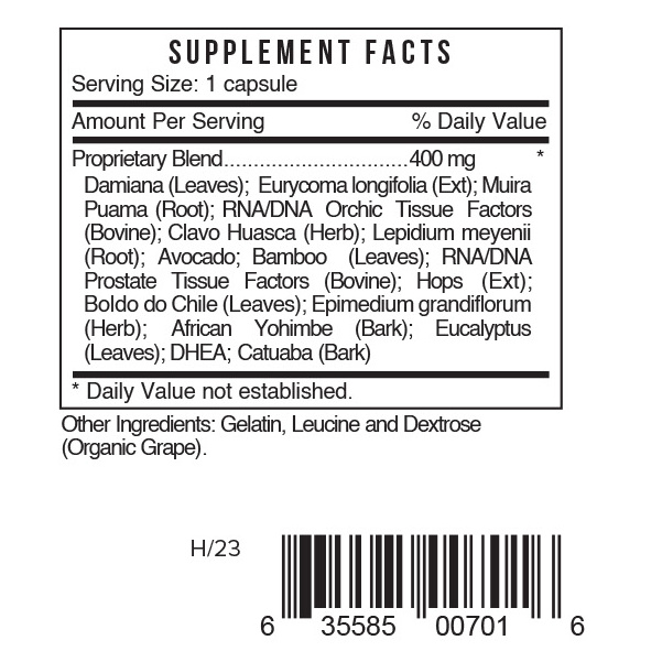 M+ by Systemic Formulas — Supplement Facts