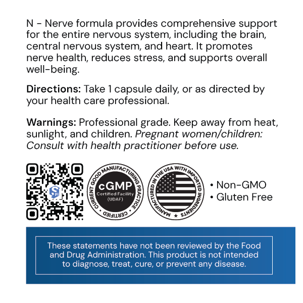 N - Nerve by Systemic Formulas — label information