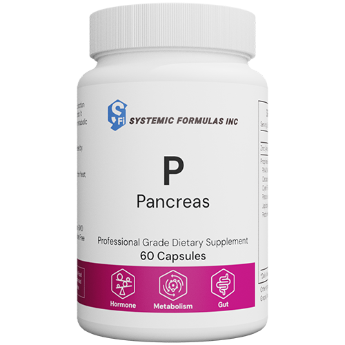 P - Pancreas by Systemic Formulas — product image