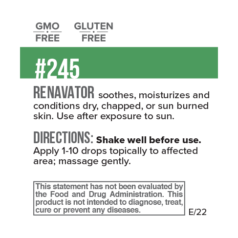RenaVator label information