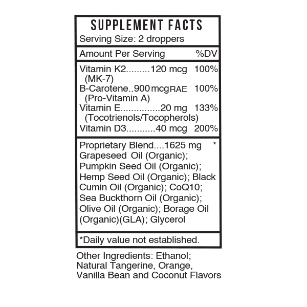 SpectraTwo LQ Supplement Facts