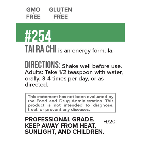 Tai Ra Chi label information