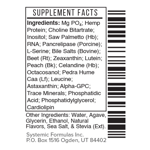 VistaOne LQ Supplement Facts