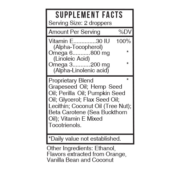 VistaTwo LQ Supplement Facts
