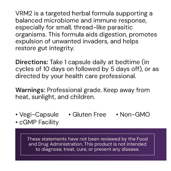 VRM2 Small label information