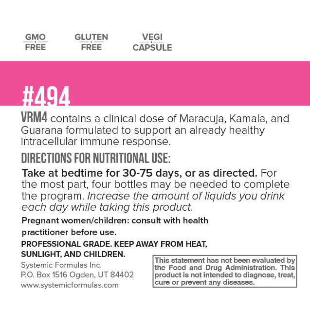 VRM4 Cell label information